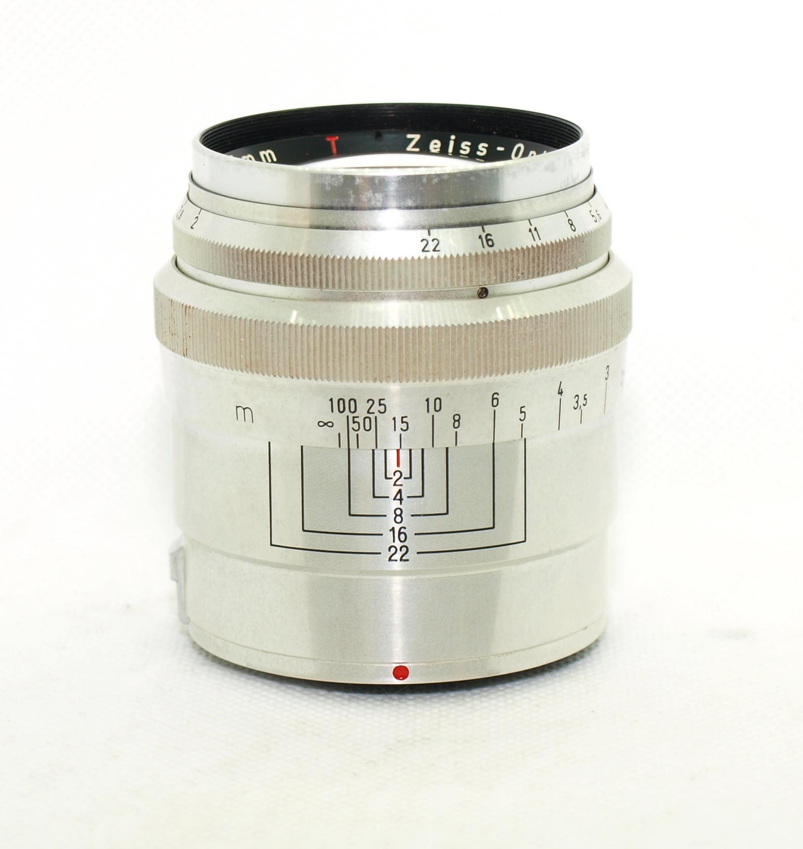 Zeiss-Opton Sonnar 1:2 50mm CONTAX C 美品 Zeiss-Opton Sonnar 1:2 50mm CONTAX C 美品 Contax Carl Zeiss