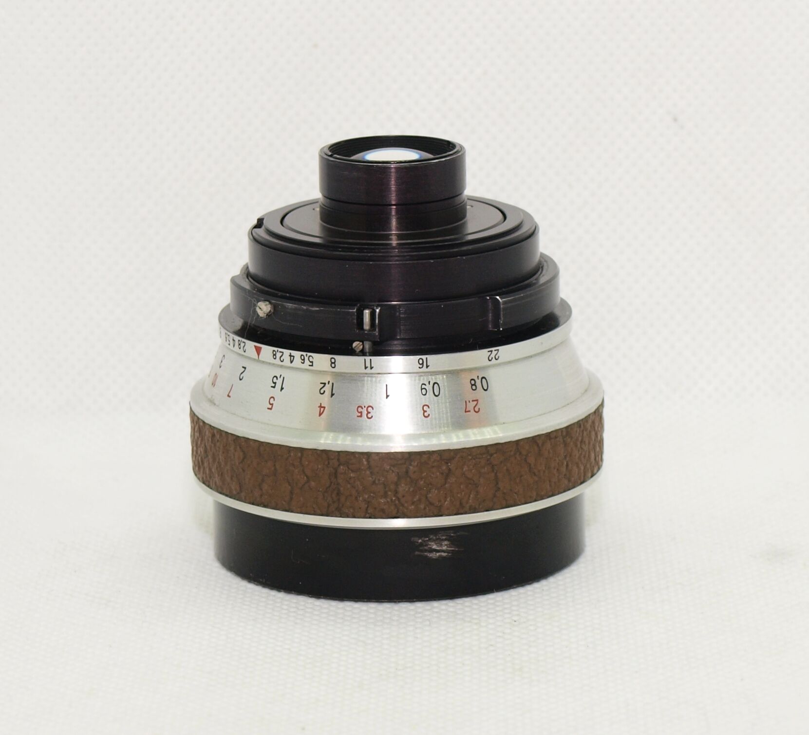 CARL ZEISS JENA Flektogon 2.8 F 35 mm Lens WERRA Brown Cover VINTAGE 5674575 - Image 3