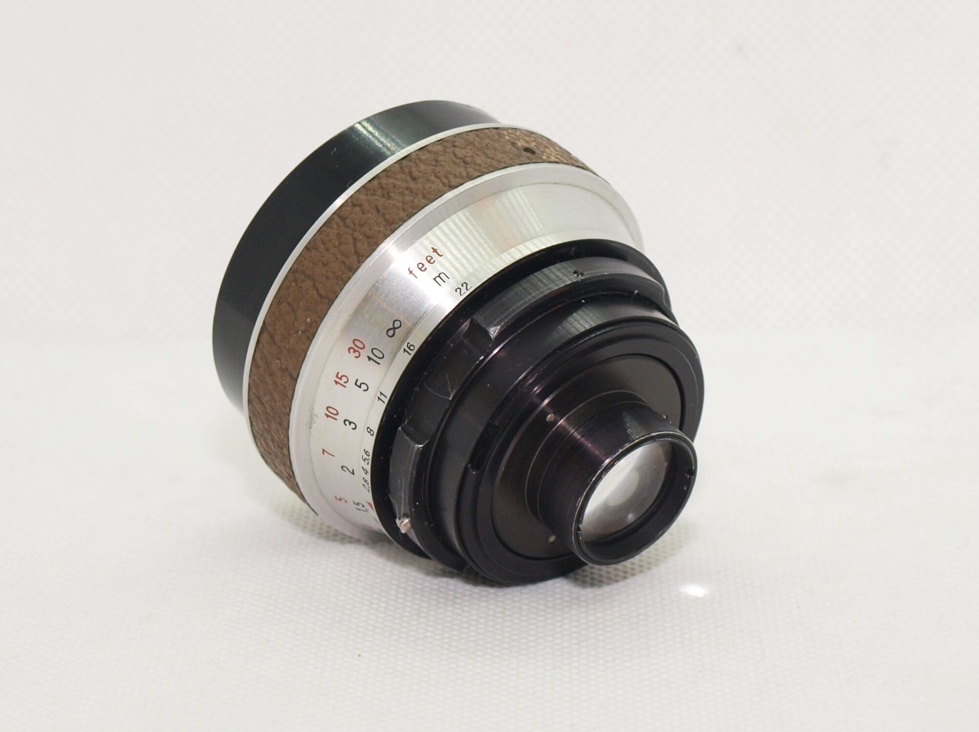 CARL ZEISS JENA Flektogon 2.8 F 35 mm Lens WERRA Brown Cover VINTAGE 5674575 - Image 9