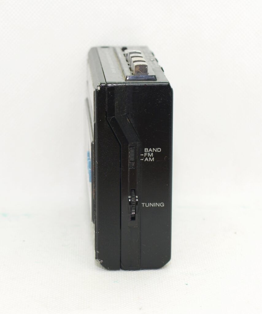 SONY WALKMAN WM-F60 Cassette Player Black Vintage - Vintage
