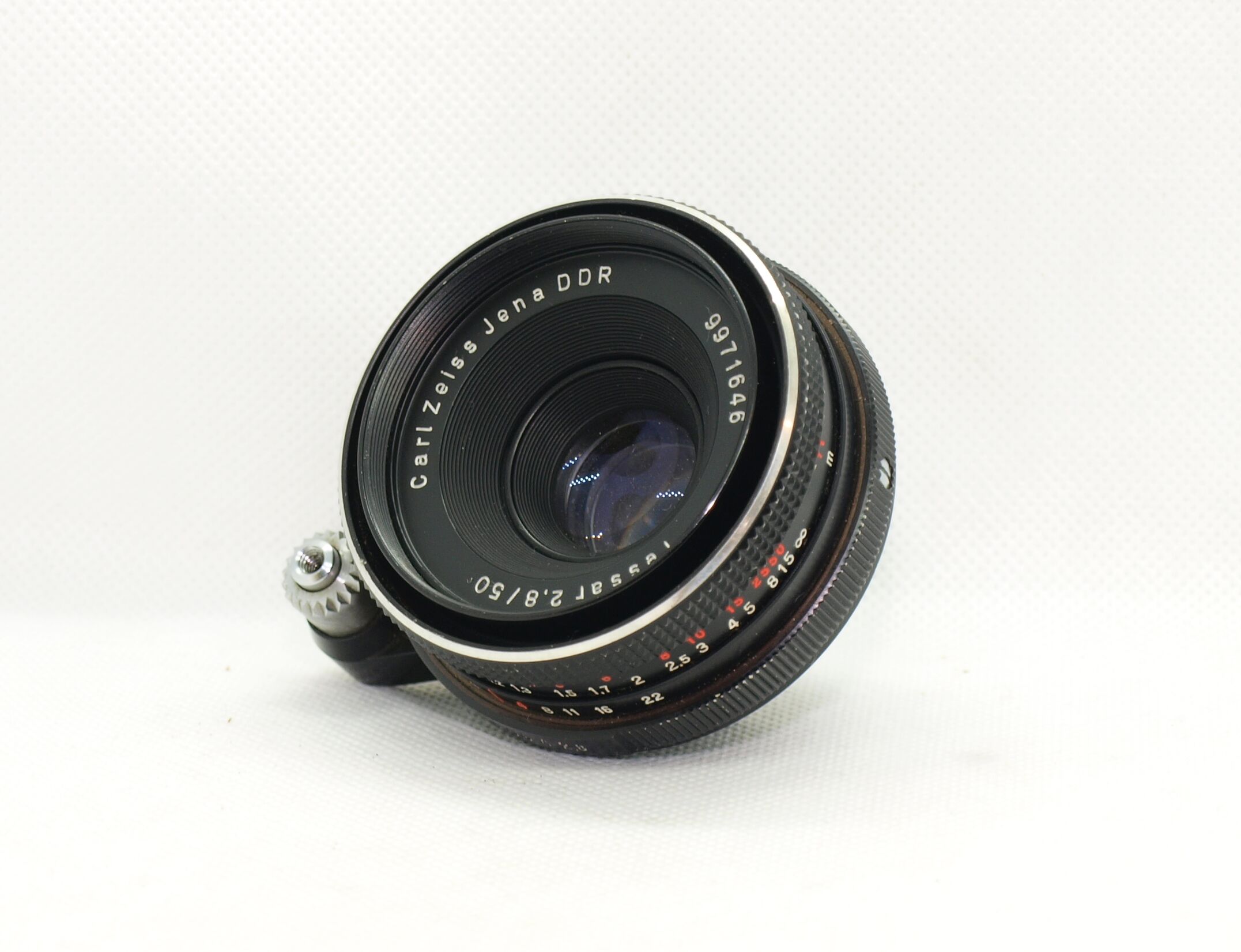 フィルムカメラ EXA ORIGINAL + ZEISS JENA TESSAR 2.8/50 Carl Zeiss Jena Tessar 50mm F2,8 RED T Altix Vintage Lens